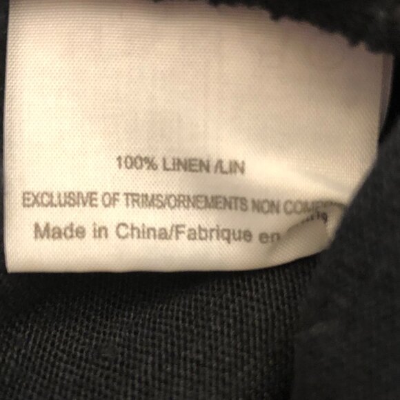 Tory Burch Linen Top: Size L/XL - Picture 10 of 12